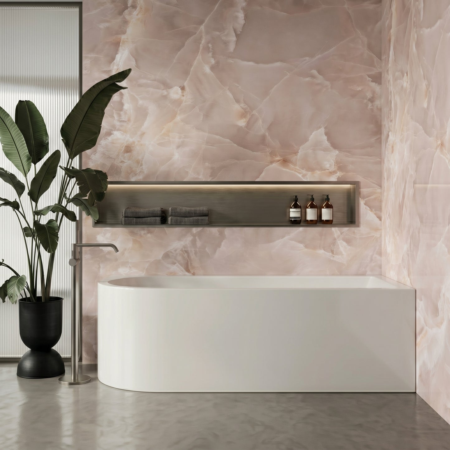 Fairford Reggio 1700 x 720 x 590mm Right Hand Corner Bath