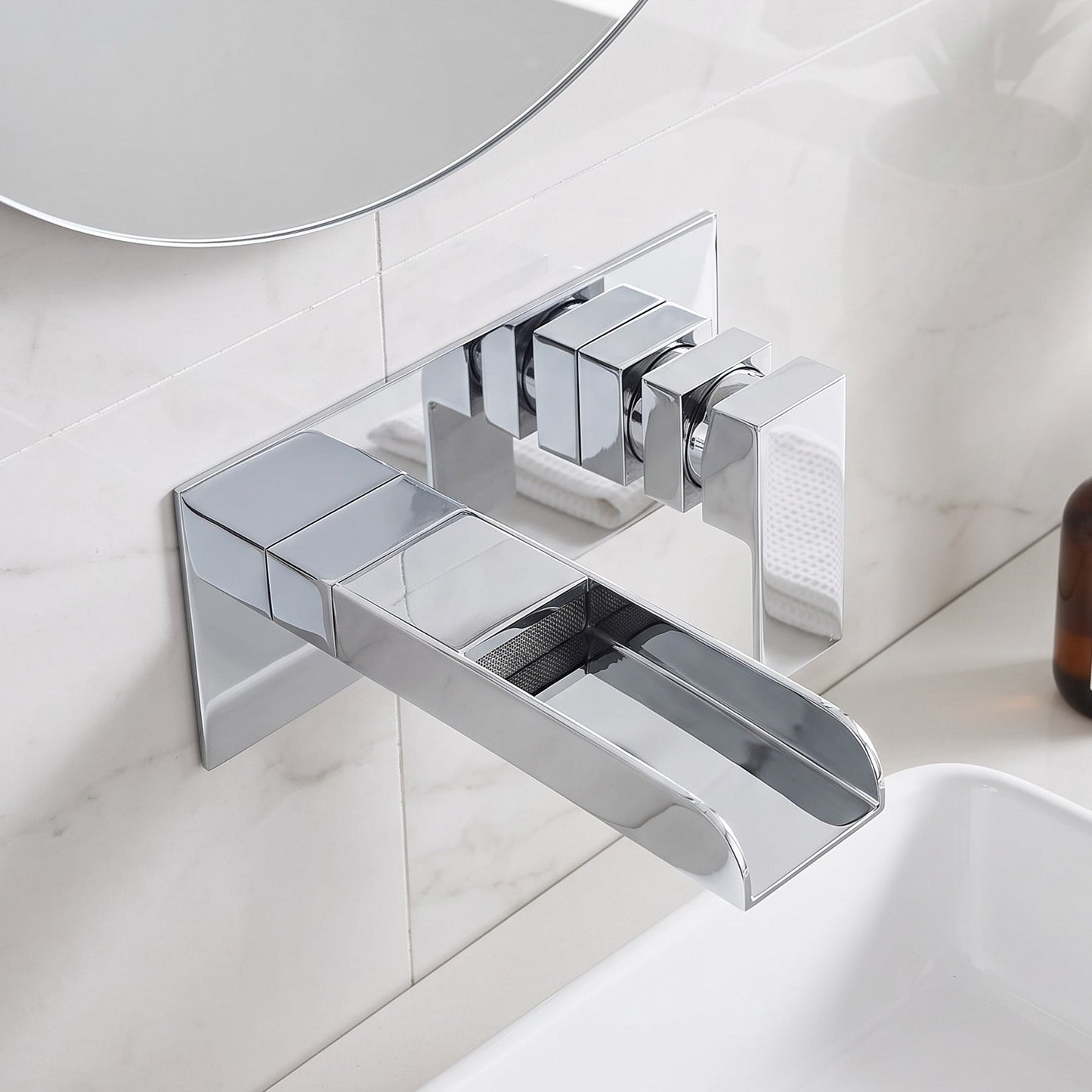 Fairford Rena Wall Mounted Basin Mixer