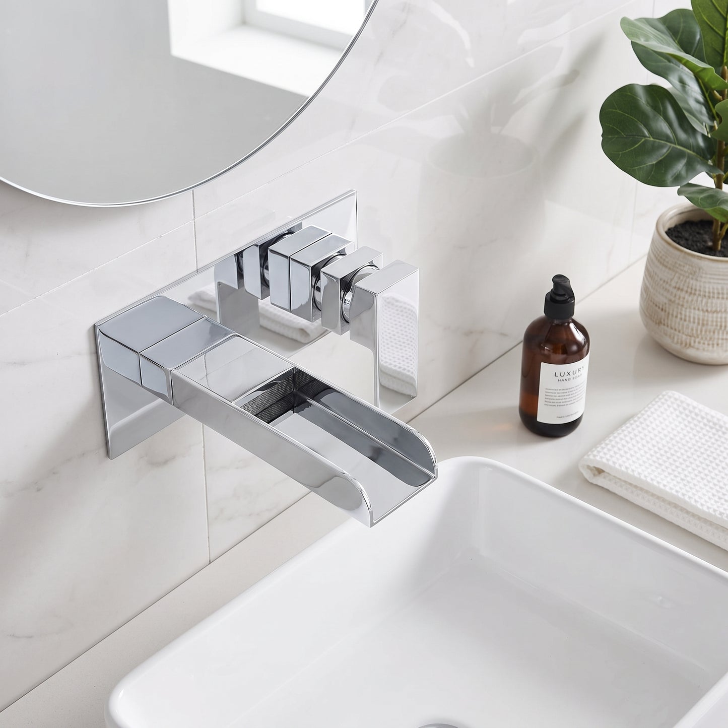 Fairford Rena Wall Mounted Basin Mixer