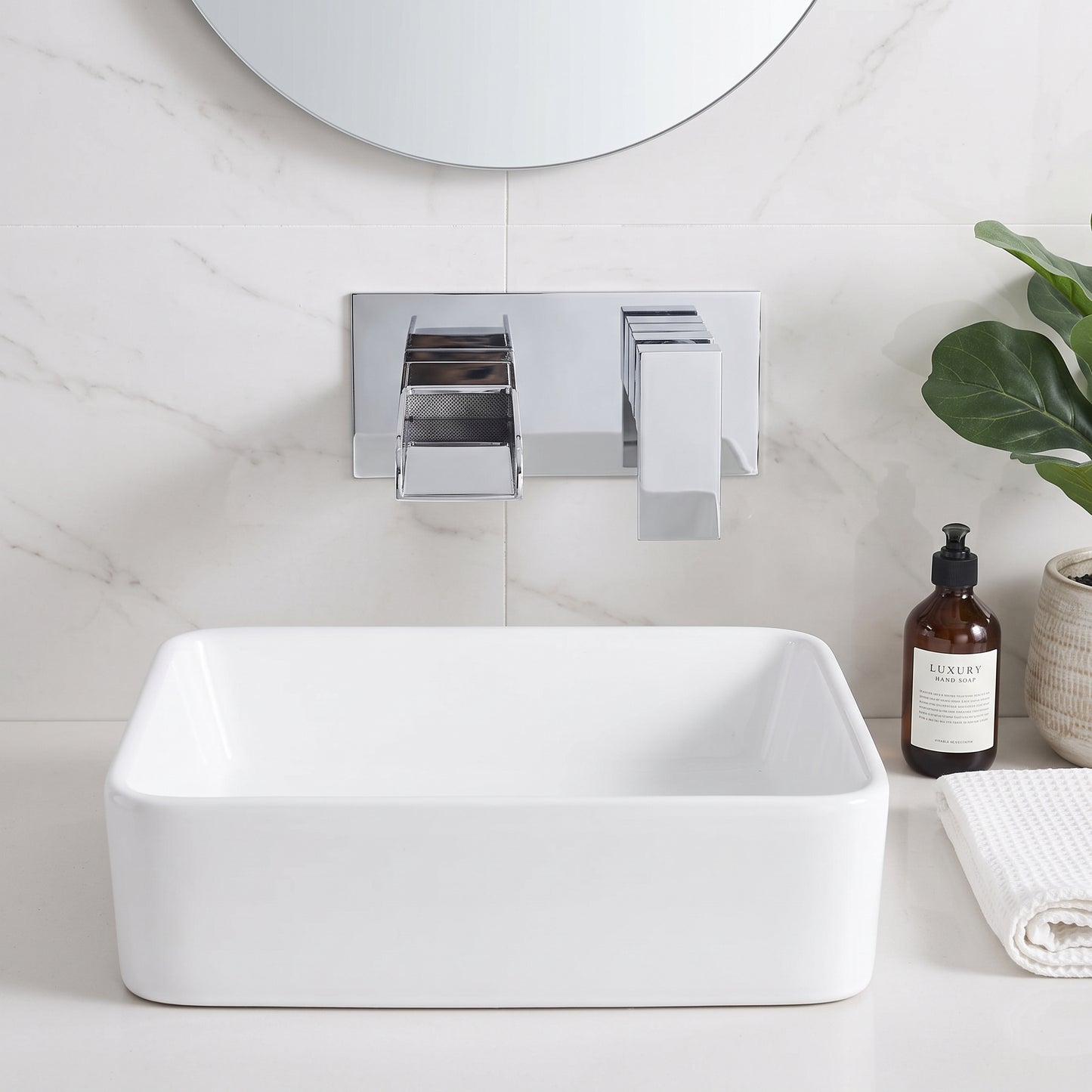 Fairford Rena Wall Mounted Basin Mixer