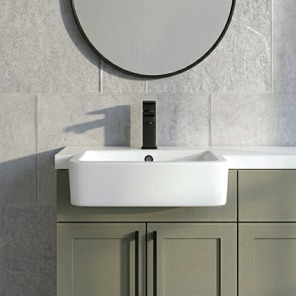 Fairford Roma 480mm Semi Recessed Basin