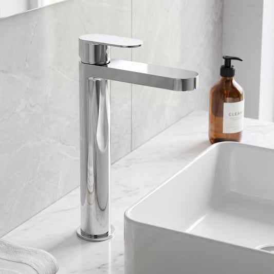 Fairford Sienne Chrome High Rise Basin Mixer