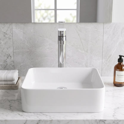 Fairford Sienne Chrome High Rise Basin Mixer