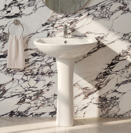 Fairford Sierra 560mm Basin and Pedestal