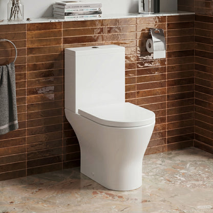 Fairford Sierra Comfort Height Close Coupled Toilet with Soft Close Seat