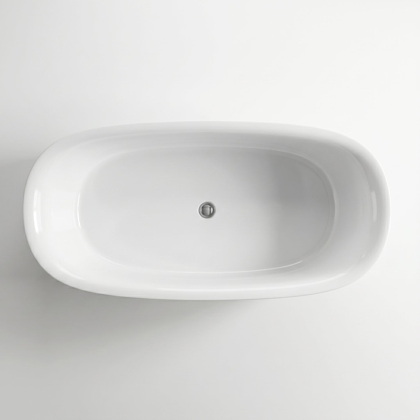 Fairford Spello 1680 x 750 x 570mm Polished Freestanding Bath