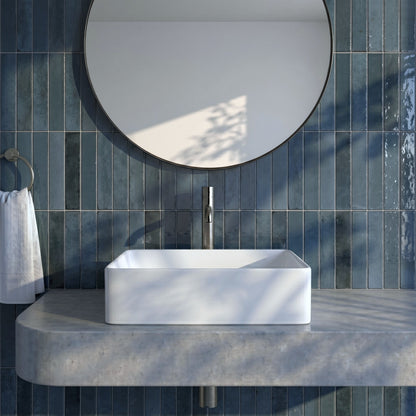 Fairford Stance 420mm Countertop Basin - White