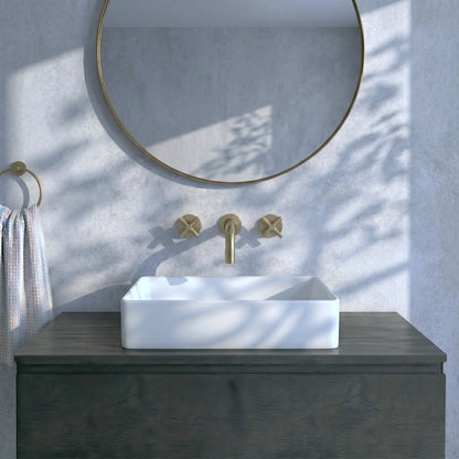 Fairford Stance 500mm Countertop Basin - White