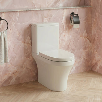 Fairford Turin Comfort Height Close Coupled Toilet with Soft Close Seat
