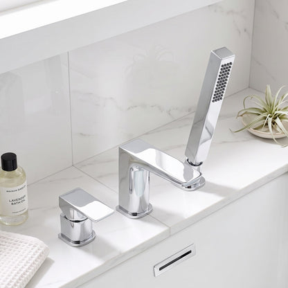 Fairford Una 3 Hole Bath Shower Mixer