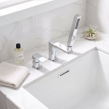 Fairford Una 3 Hole Bath Shower Mixer