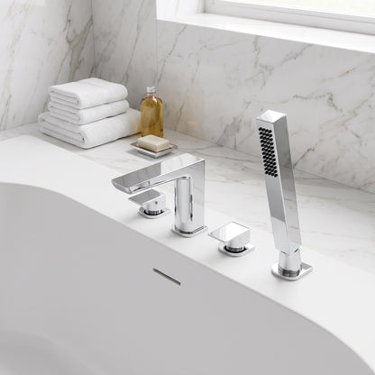 Fairford Una 4 Hole Bath Shower Mixer
