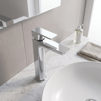 Fairford Una High Rise Basin Mixer