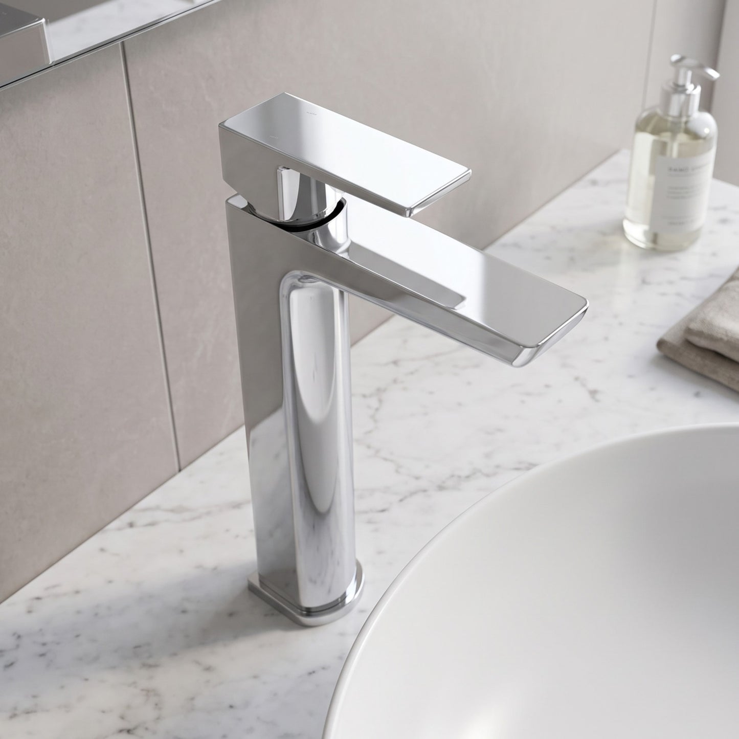 Fairford Una High Rise Basin Mixer