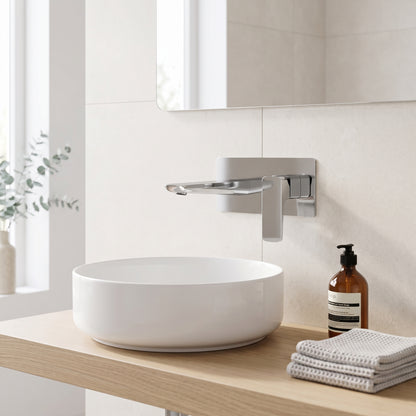 Fairford Una Wall Mounted Basin Mixer