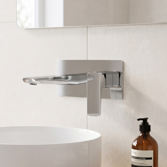 Fairford Una Wall Mounted Basin Mixer