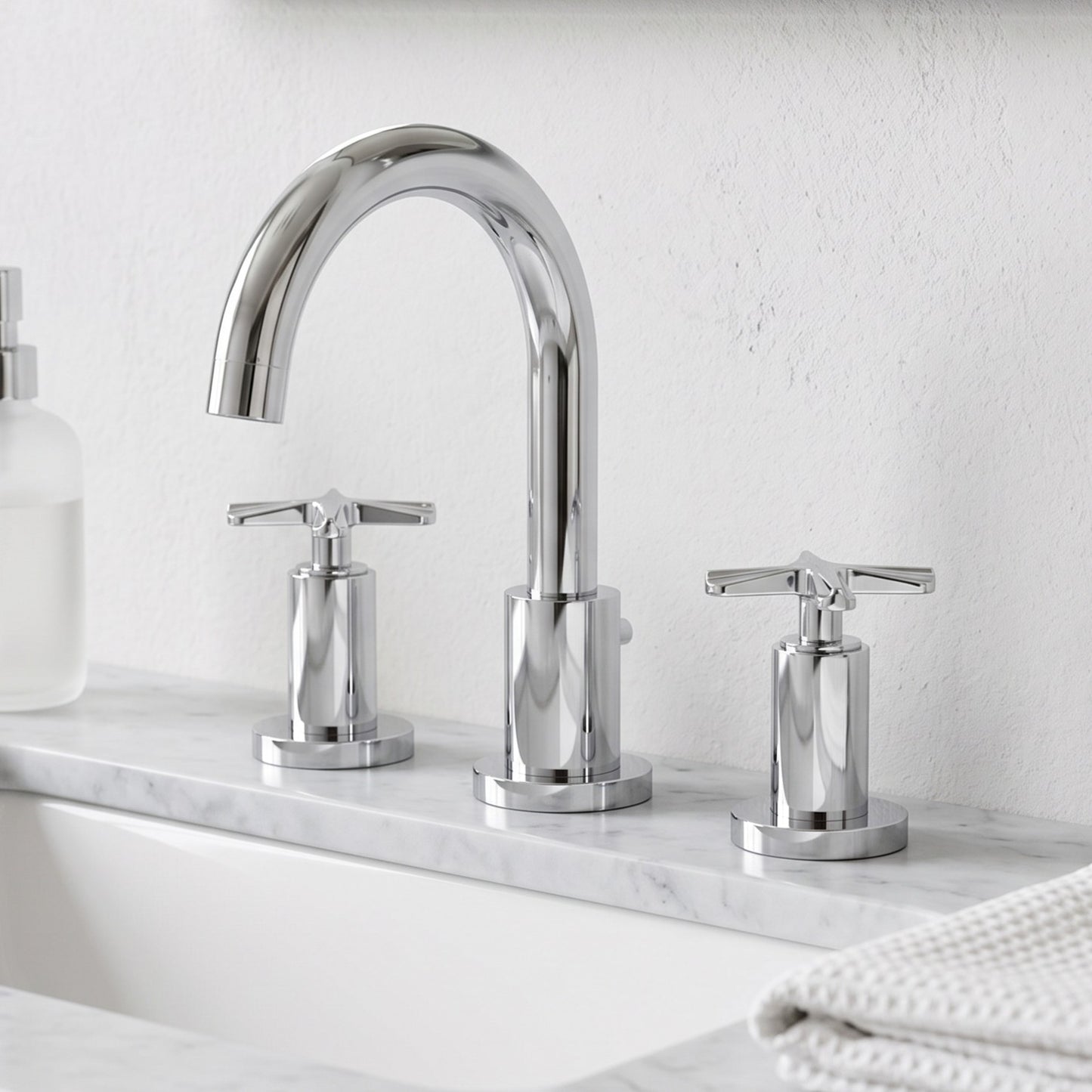 Fairford Verso 3 Hole Deck Mounted Basin Mixer