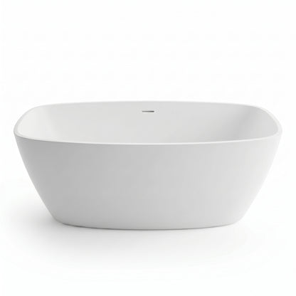 Fairford Vive 1610 x 750 x 530mm Matt Solid Surface Freestanding Bath