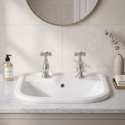 Fairford Winchester Basin Pillar Taps