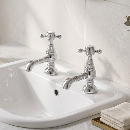 Fairford Winchester Basin Pillar Taps
