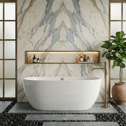 Fairford Woodsley 1555 x 750mm Freestanding Bath