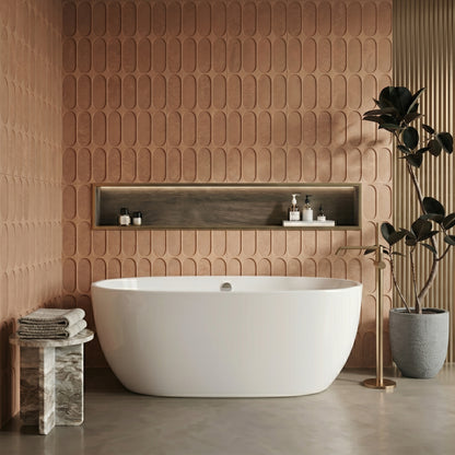 Fairford Woodsley 1655 x 750mm Freestanding Bath