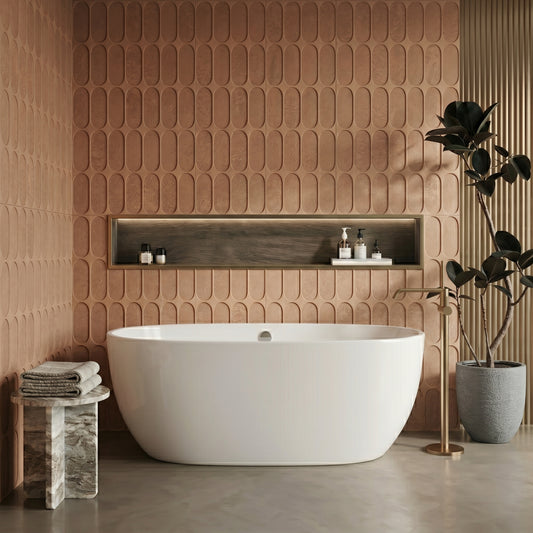 Fairford Woodsley 1655 x 750mm Freestanding Bath