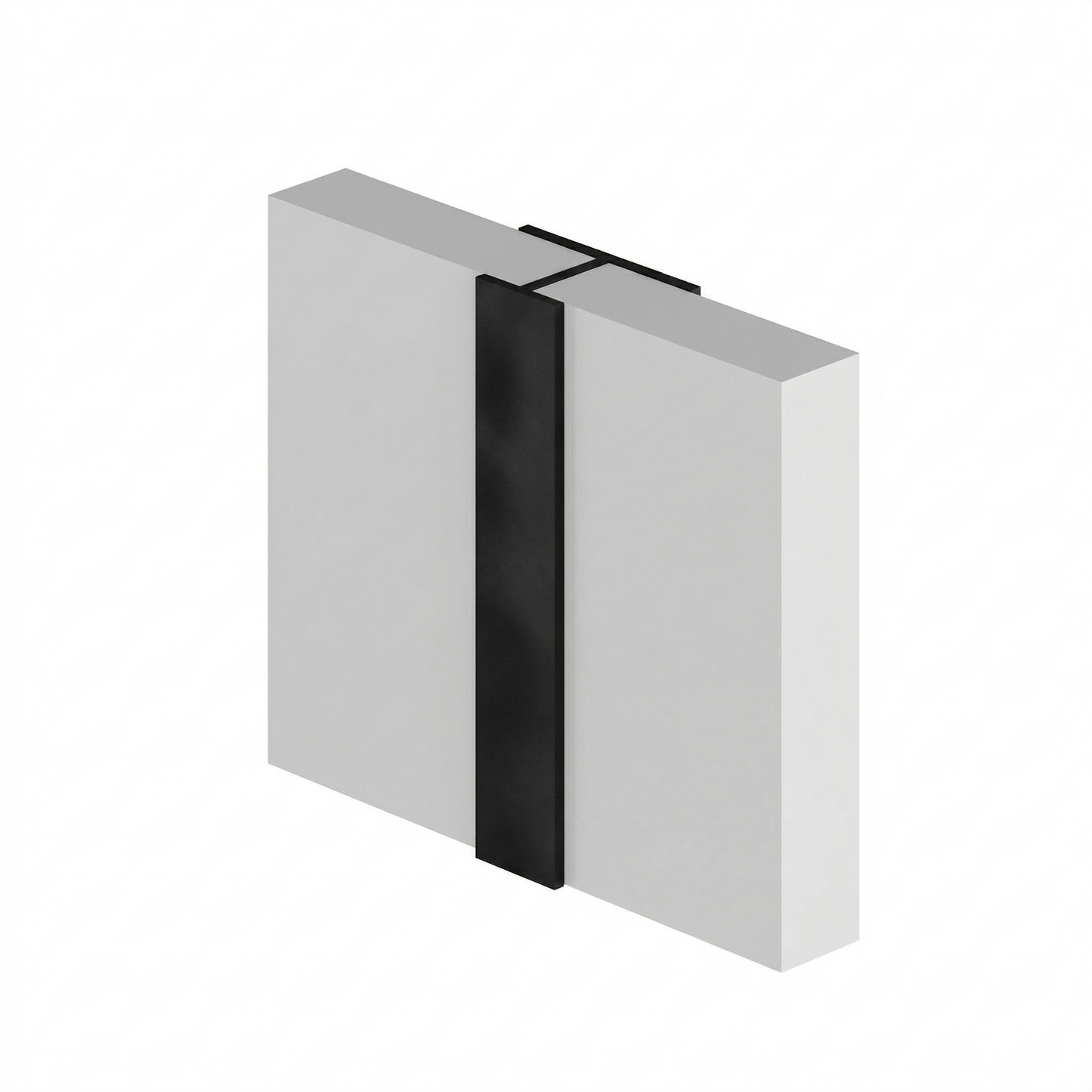 Hydraset Black Straight H Joint