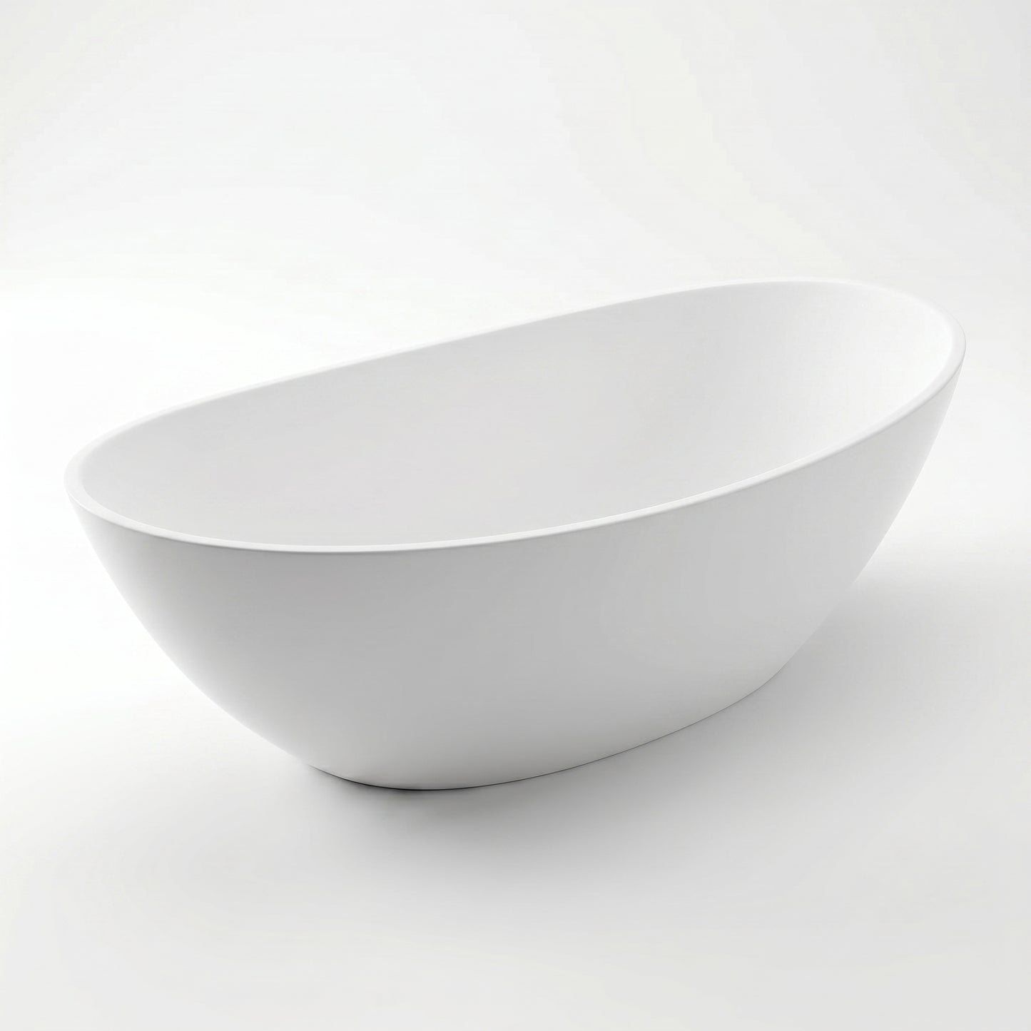 Fairford Esseta 1510 x 760 x 555mm Matt Solid Surface Freestanding Bath