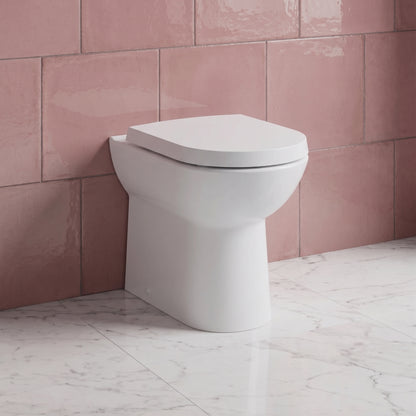 Fairford Kingsly Back To Wall Toilet with Soft Close Seat