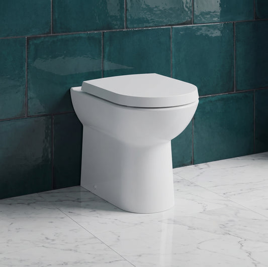 Fairford Kingsly Comfort Height Back To Wall Toilet