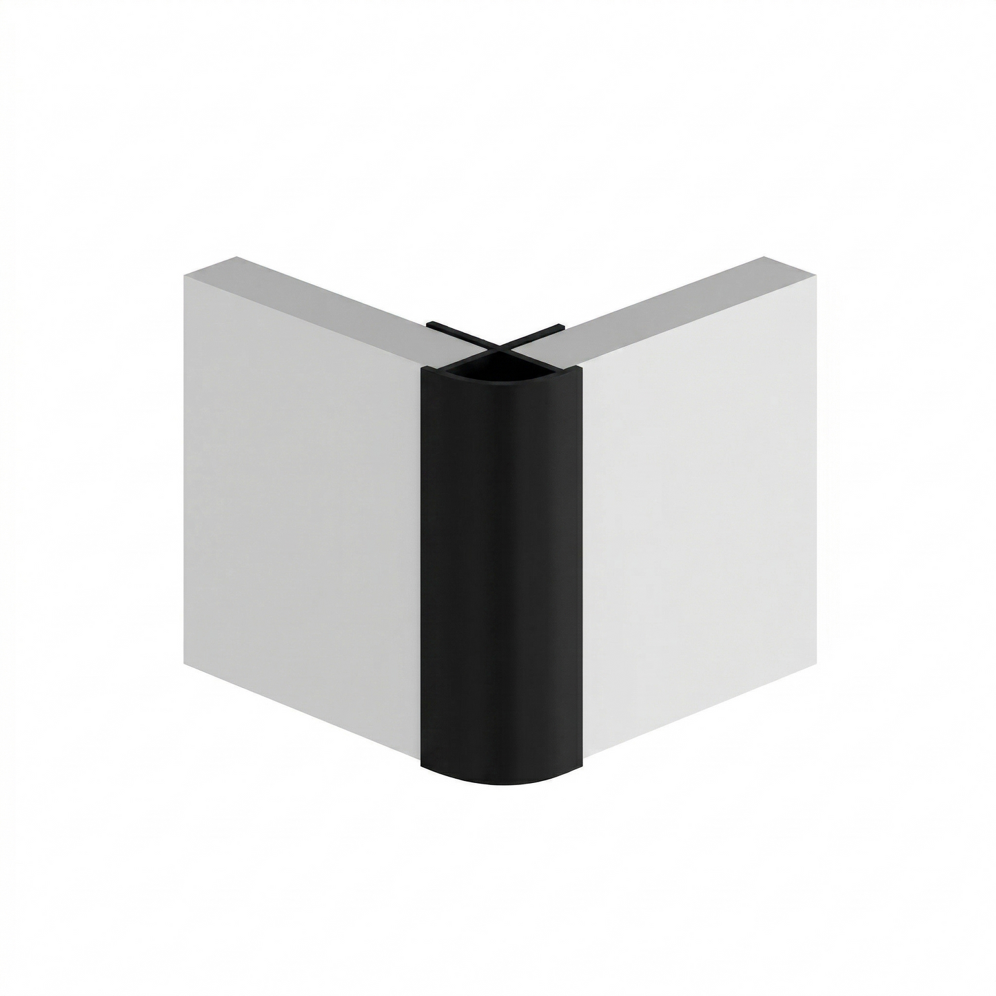 Hydraset Black External Corner