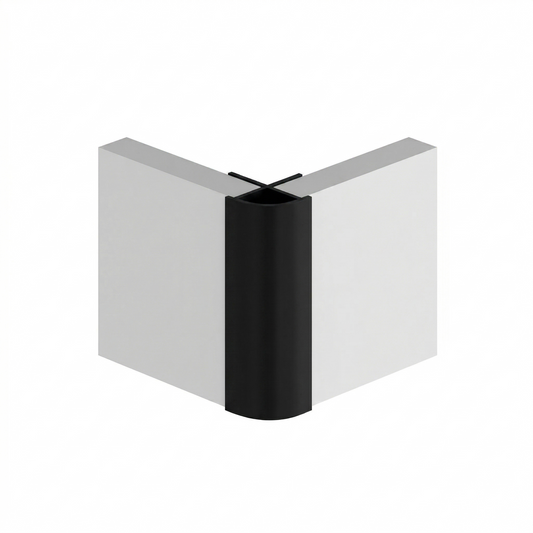 Hydraset Black External Corner