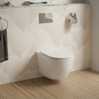 Fairford Sierra Pure Wall Hung Toilet with Soft Close Seat
