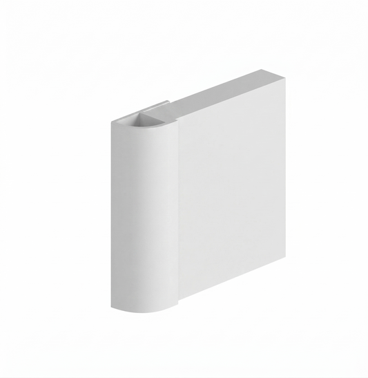Hydraset White Quadrant End