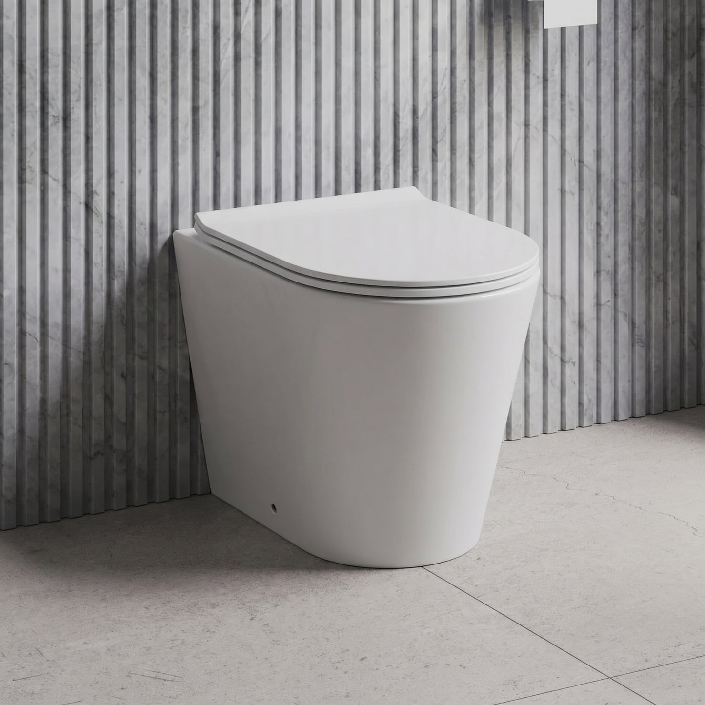 Fairford Handel Pro Back To Wall Toilet, Rimless