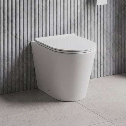Fairford Handel Pro Back To Wall Toilet, Rimless