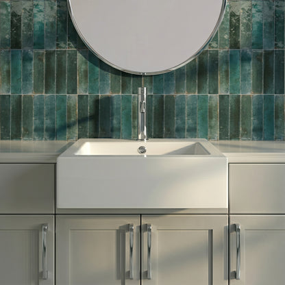 Halo 530mm 1Th Semi Recessed Basin