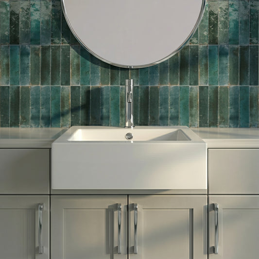 Halo 530mm 1Th Semi Recessed Basin