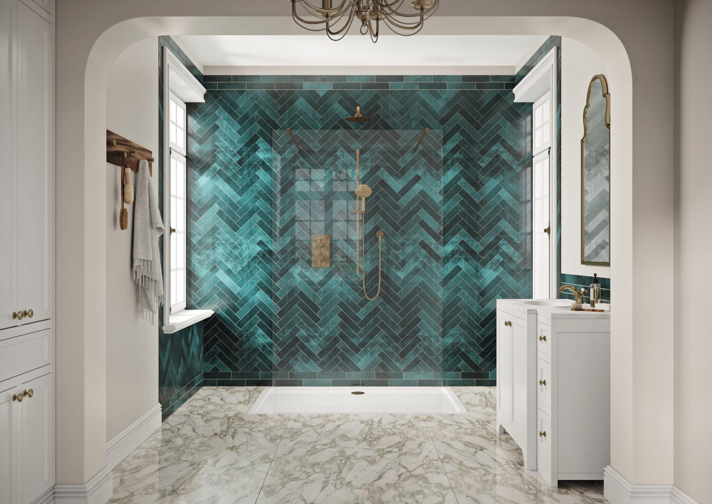 Fairford 10mm 800mm Wetroom Screen