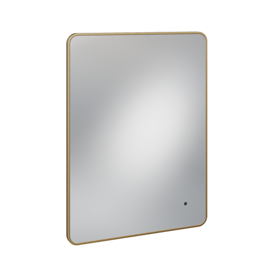 Fairford Montari 600 Brushed Brass 600 x 800mm Mirror