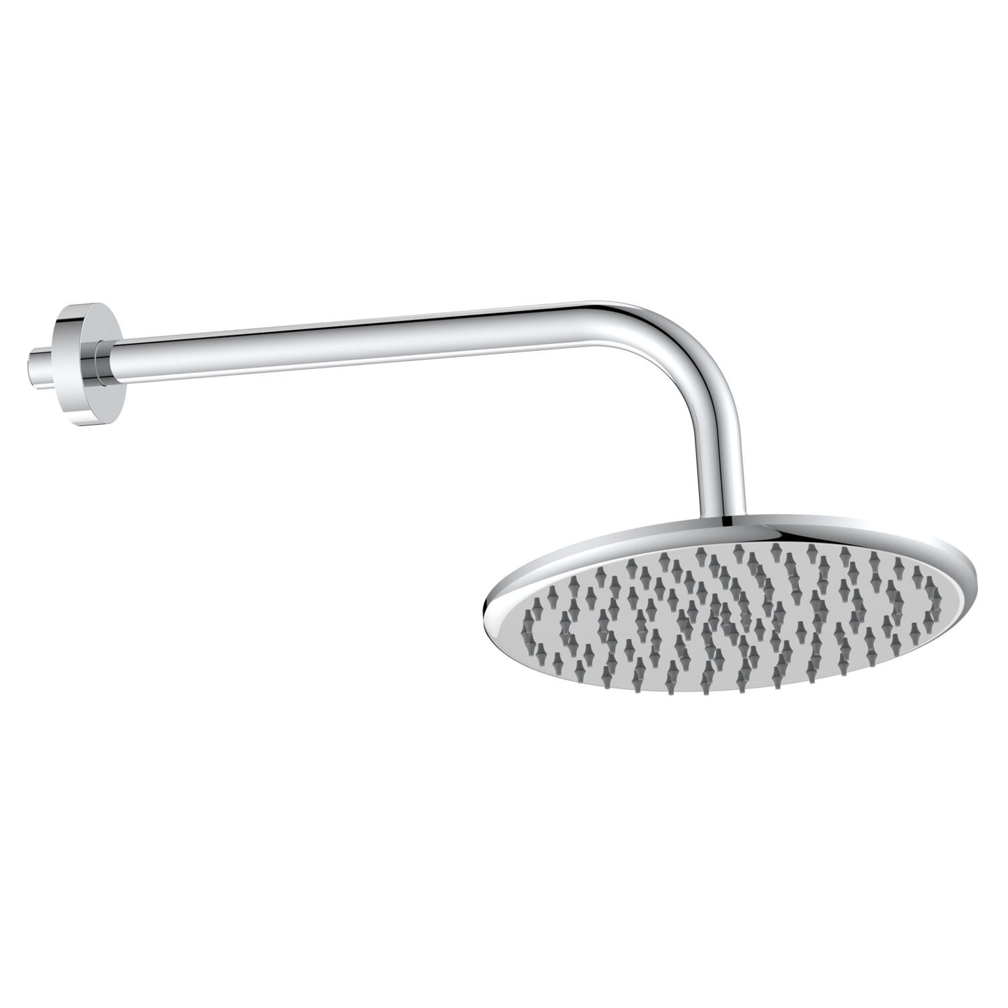 Fairford Element Chrome Shower Head and Arm Kit