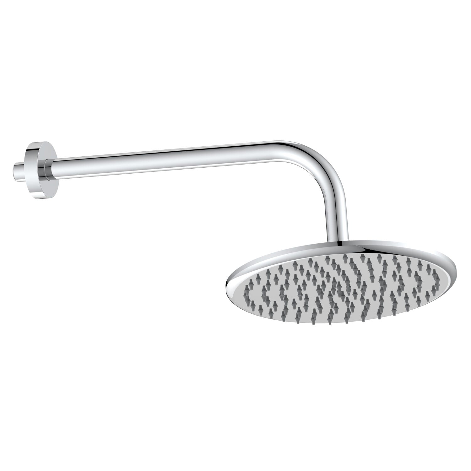 Fairford Element Chrome Shower Head and Arm Kit