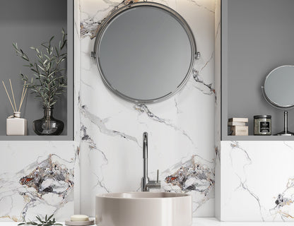 Hydraset Essentials Super-Matt Onyx Marble 2 pack Wall Panels 1000x2400mm