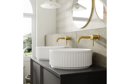 Fairford Roma 600mm Matt Clay Wall Hung Vanity Unit & Basin