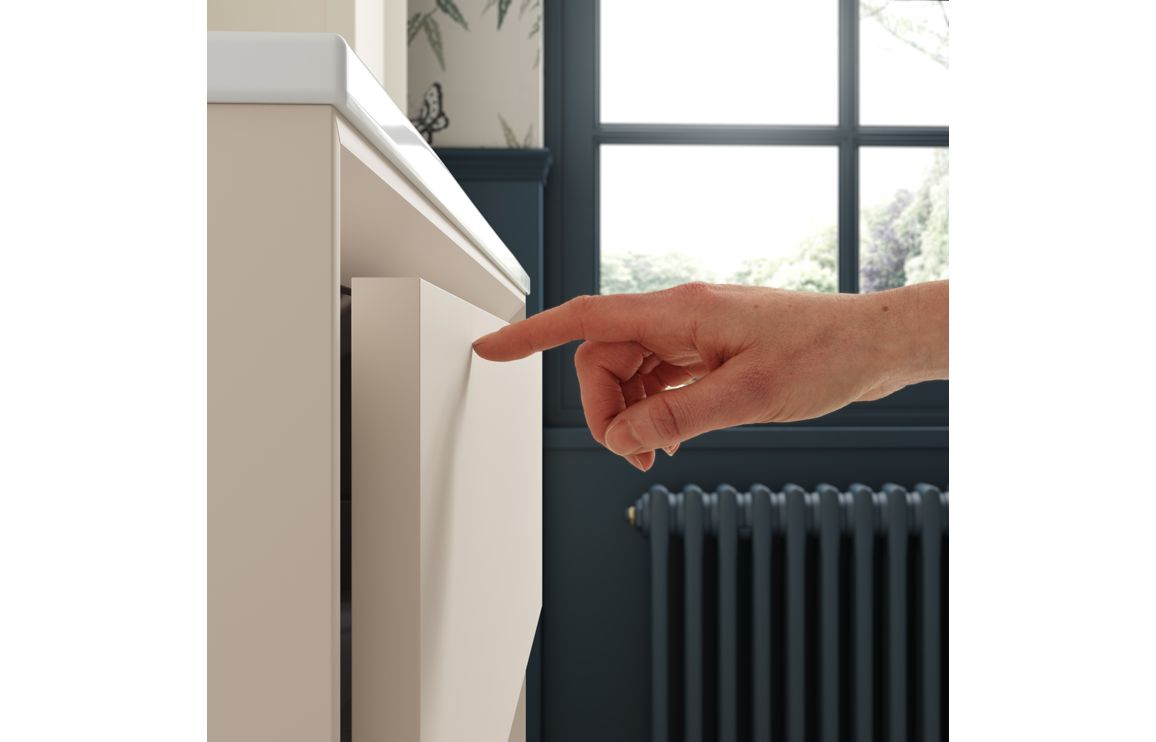 Fairford Roma 1200mm Matt Clay Wall Hung Double Vanity Unit