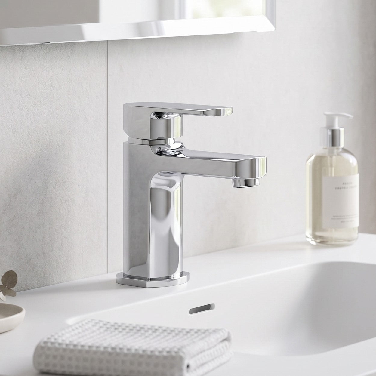 Rivato Brenta Basin Mixer with Push Button Waste