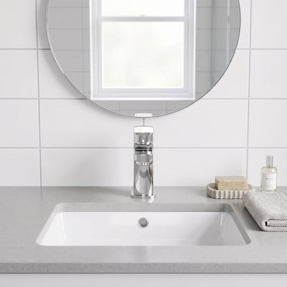Rivato Brenta Mini Basin Mixer with Push Button Waste