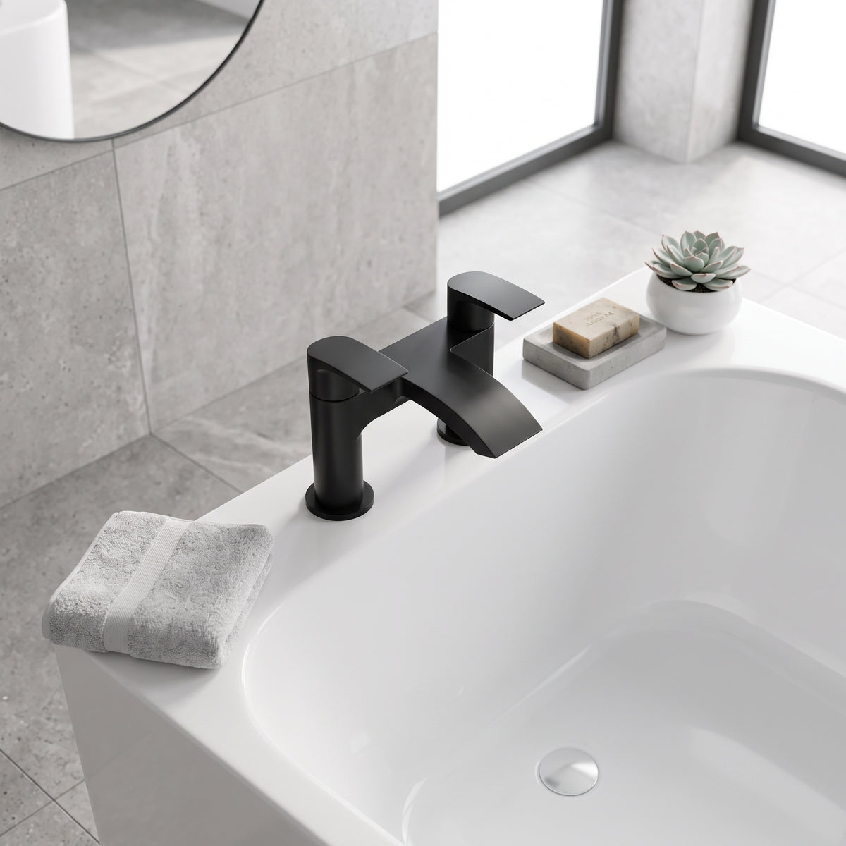 Rivato Reno Black Bath Filler