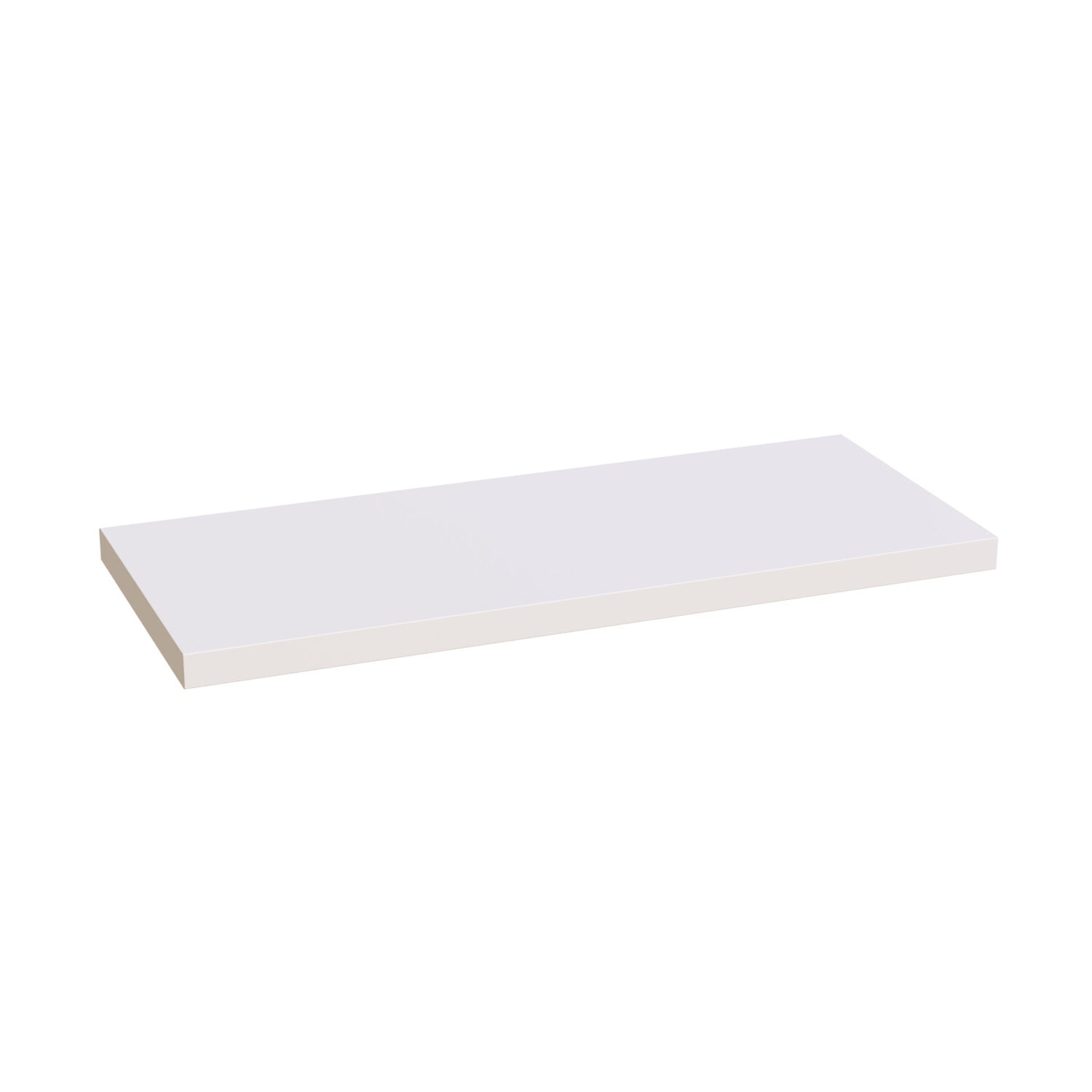 Fairford Linea Gloss White 1200mm Wall Hung Vanity Shelf